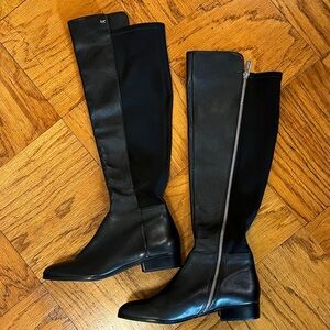 Michael Kors Bromley Leather High Boots NWOT Women’s 8